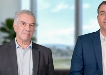 Ao lado de Flávio Bolsonaro, Reinaldo diz que Brasil precisa ser 'destravado' (vídeo)