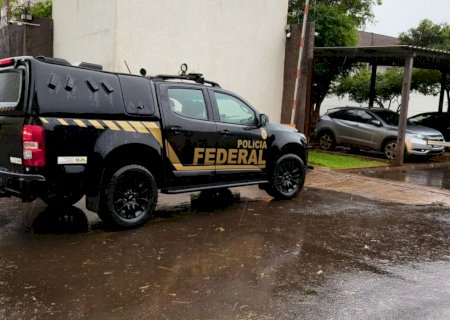 PF cumpre mandados em Dourados e Itaporã em operação contra o tráfico de cocaína
