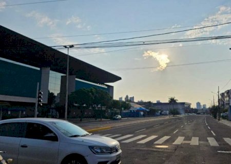 Frente fria muda tempo e traz chuva e possibilidade de granizo em MS neste sábado