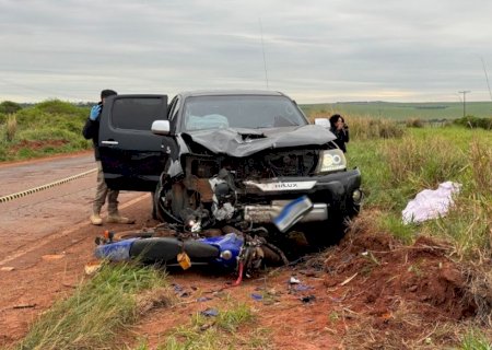 Motociclista morre após se envolver em acidente a caminho do trabalho