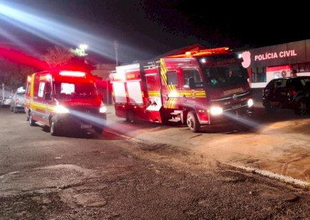 Itaporã - Homem é pres0 após confusão familiar, depred@ cela e acaba levado ao hospita