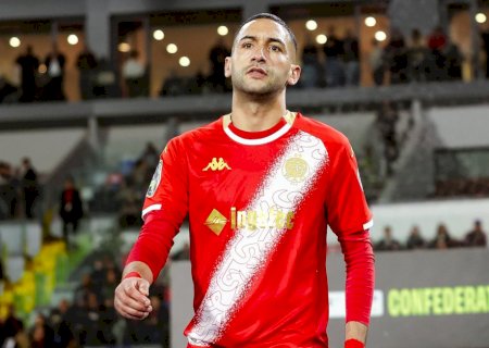Ziyech chegará ao Rio na terça-feira para assinar com Botafogo