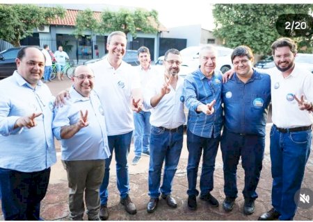Itaporã - Deputado Paulo Corrêa é recebido com grande presença de público