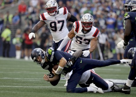 Quarterback sofre lesão, mas Seahawks arrancam virada sobre os Patriots na abertura da NFL