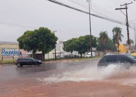 Itaporã: terça-feira chuvosa tem temperaturas amenas e previsão de mais chuva
