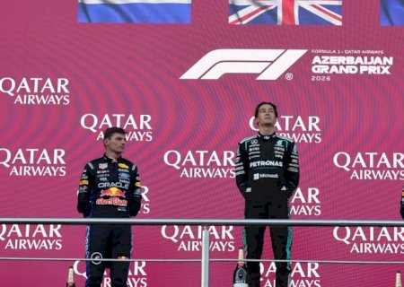 Fórmula 1: Russell supera Verstappen por 0.1s e vence GP do Azerbaijão