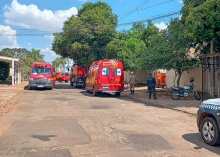 Homem em surto ameaça incendiar imóvel com botijão de gás e é resgatado após 3 horas de negociação