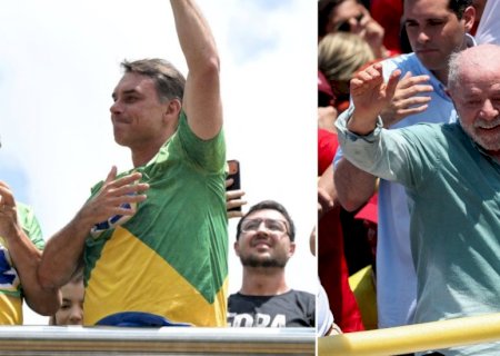 Datafolha, 2º turno - votos válidos: Flávio Bolsonaro, 51%; Lula, 49%