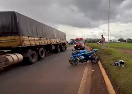 Empres&aacute;rio morre ao perder controle de motocicleta em trevo da BR-163