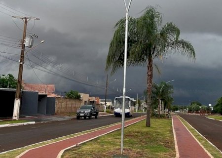 Perigo: Mato Grosso do Sul segue em risco de tempestades com granizo e ventos fortes