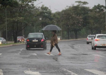 Segunda-feira instável! Previsão indica possibilidade de chuva para todo MS