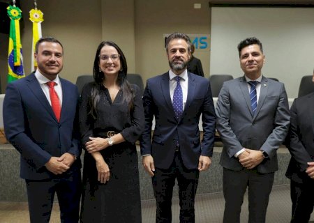 Em Dourados, MPMS recepciona 4 novos Promotores de Justiça