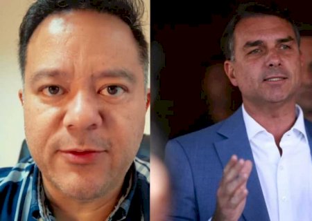 'Flaviômetro' lista políticos de MS que mencionaram Flávio Bolsonaro nas redes sociais