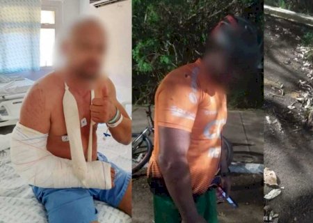 Ciclista cai em ciclovia sem manutenção e enfrenta falta de medicamentos na Santa Casa